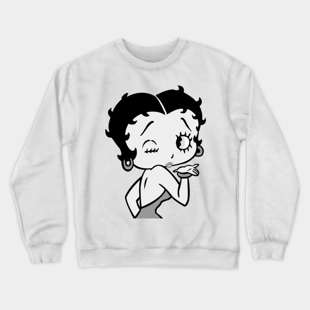 white betty boop sweatshirt