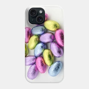 Coloured Foil Chocolate Eggs Phone Case