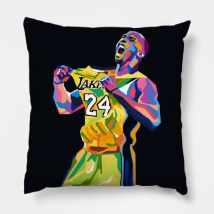 Abstract Basketballplayer legend Pillow