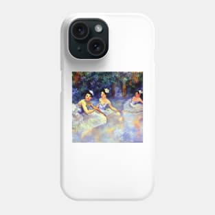 ballerinas on ice Phone Case