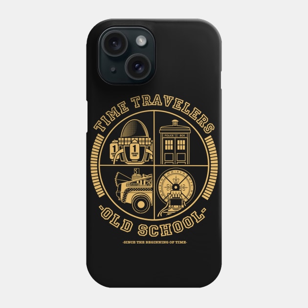 TIME TRAVELERS OLD SCHOOL Phone Case by FernandoSala