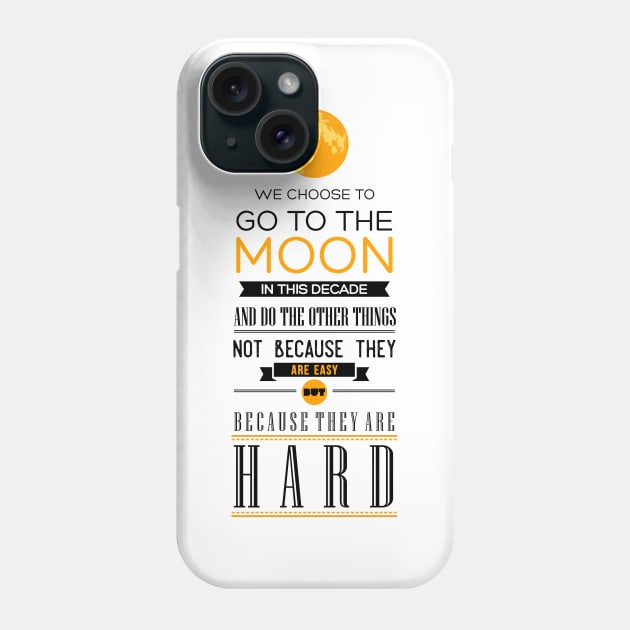 jfk quote Phone Case by pororopow