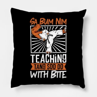 TREX - Sa Bum Nim - Tang Soo Do trainer Pillow