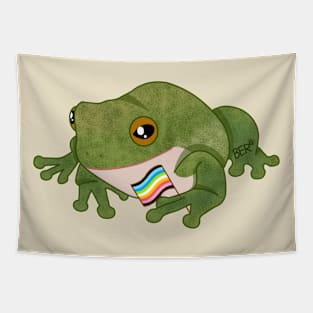 Quincey The Queer Frog Tapestry