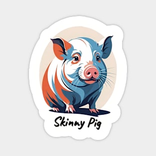 Skinny Pig Magnet