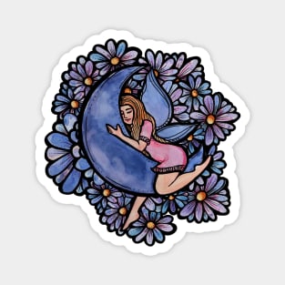 MoonChild Flowers Magnet