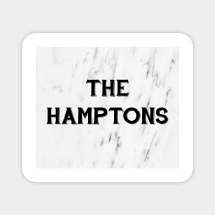 The Hamptons - marble Magnet