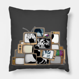 Trapped Toons Tell Twisted Tales (sometimes) Pillow