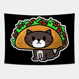 Taco Cat Tapestry