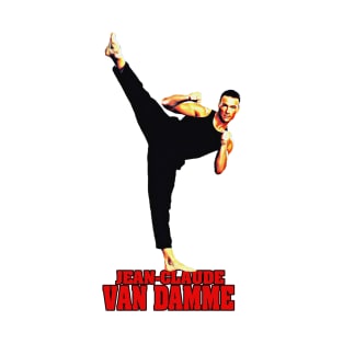 Van Damme Kicking T-Shirt