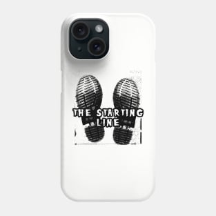 the starting line classic boot Phone Case