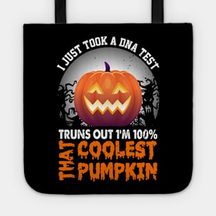 I Just Took A DNA Test Truns Out Coolest Pumpkin Tote