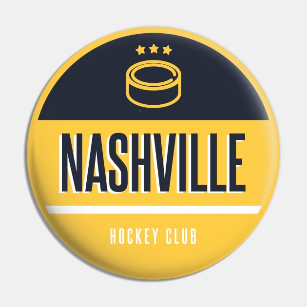 Nashville hockey club Pin by BVHstudio