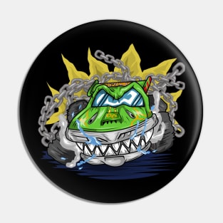 Monster car Pin