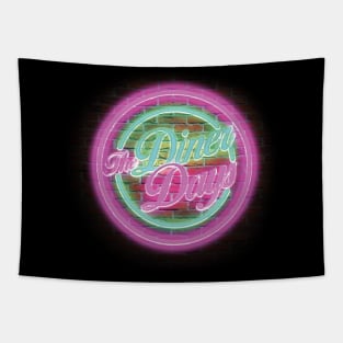 The Diner Days Tapestry