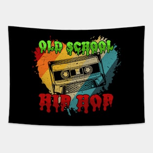 Old School Hip Hop Retro Vintage Style Tapestry