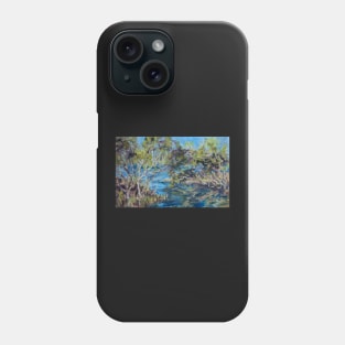 Laurieton mangroves - plein air Phone Case