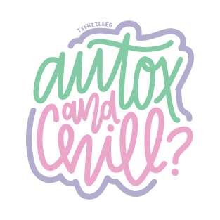 AutoX And Chill? -  Mint / Pink / Purple T-Shirt