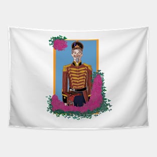 Portrait of The Wooden soldier Tapestry