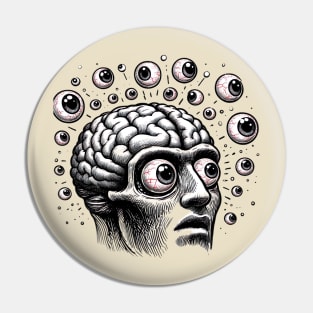 The Eyes of the Brain Pin