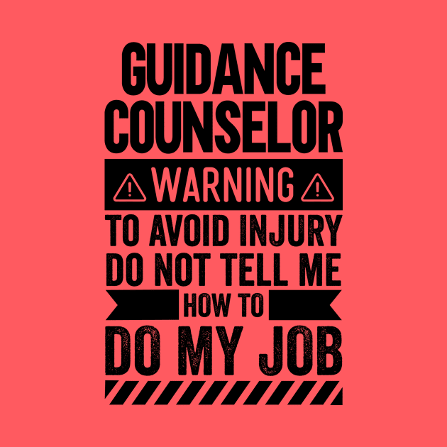 Guidance Counselor Warning by Stay Weird