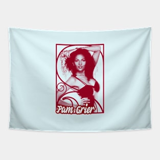 Grier Red Style Tapestry