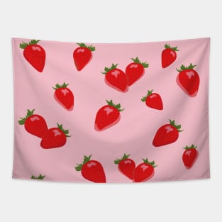 Sweet Strawberry Delight Tapestry