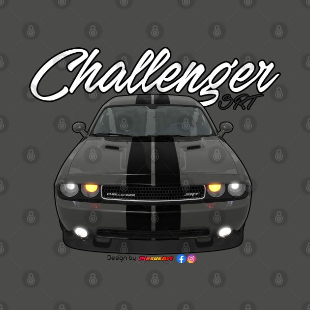 Challenger SRT8 Granite by pjesusart by PjesusArt