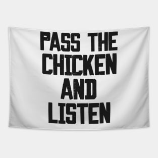 Pass the Chicken and Listen Tapestry