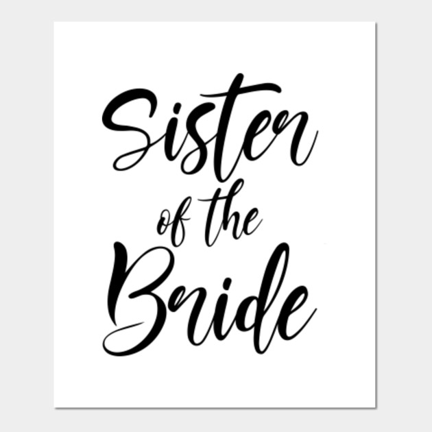 sister of the bride sweatshirt