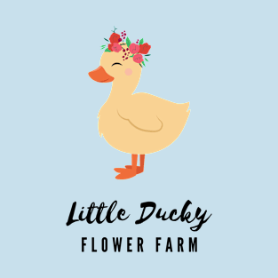 Flower crown duck T-Shirt