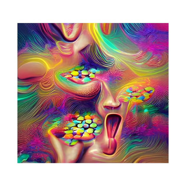 Psychedelic Ecstasy by Mihadom