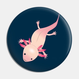 Axolotl in the water Pin