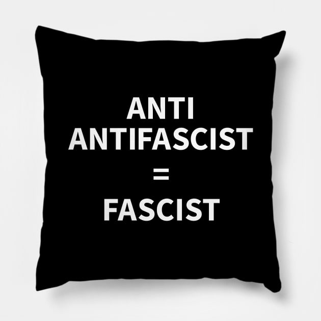 Anti Antifascist = Fascist Pillow by gnotorious