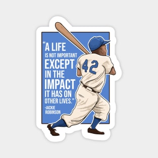 Jackie Robinson Magnet