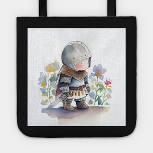 Cute Watercolor Warrior Tote