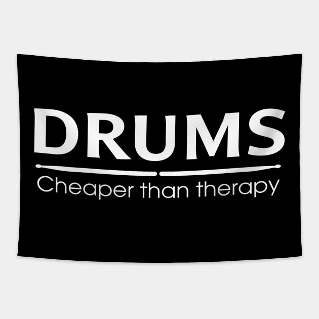 Drums Cheaper than therapy Tapestry by llspear