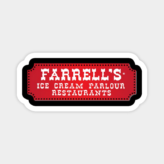 Farrell's Ice Cream Parlour Vintage Retro Magnet by Ghost Of A Chance 