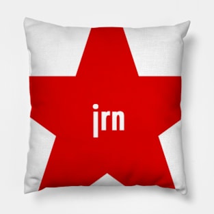 Red Star JRN Logo Pillow