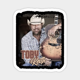 TOBY KEITH COUNTRY LEGEND RETRO Magnet