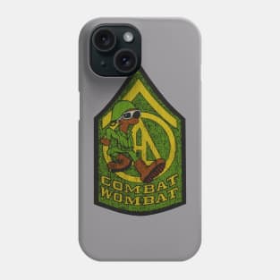 Combat Wombat Retro 73 Phone Case