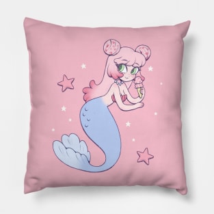 Ice Cream Mermaid Pillow