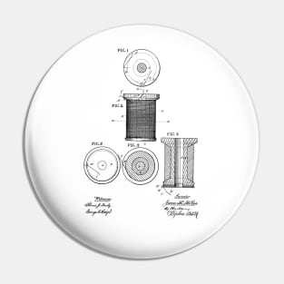 VINTAGE PATENT DRAWING Pin