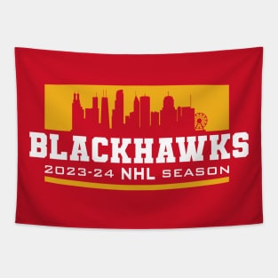 Blackhawks Hockey 2023-24 Tapestry