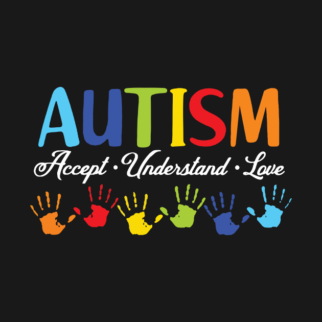 Accept Understand Love Autism Awareness Autism TShirt TeePublic