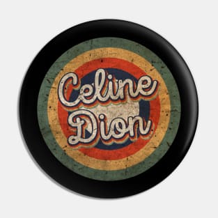 Celine Name Personalized Dion Vintage Retro 60s 70s Birthday Gift Pin