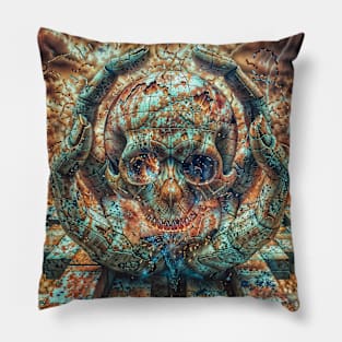 Echoes of Another Universe: Surreal Art Pillow