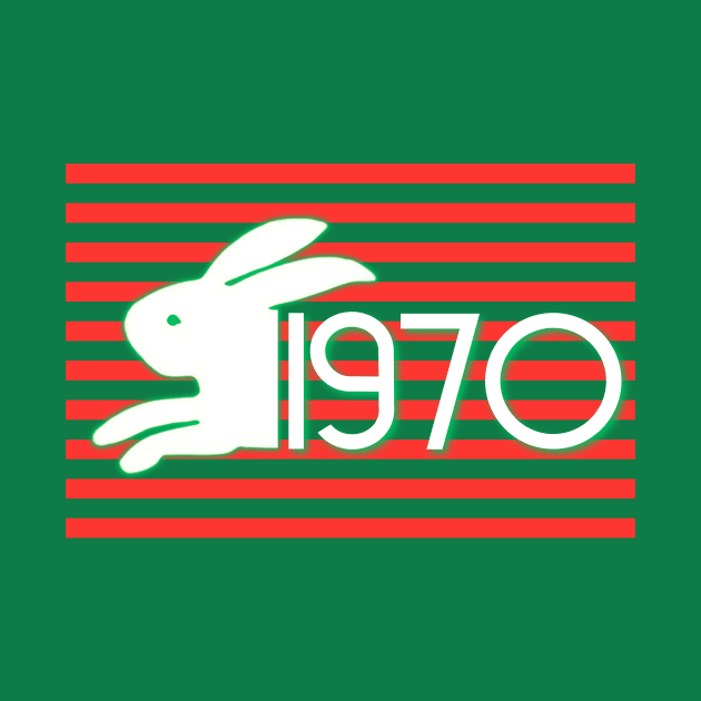 1970 SOUTH SYDNEY RABBITOHS - Sattler's Bunnies by Simontology