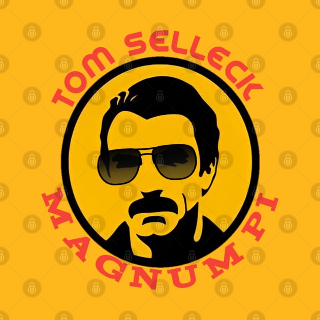 Tom selleck t-shirt by Takurs