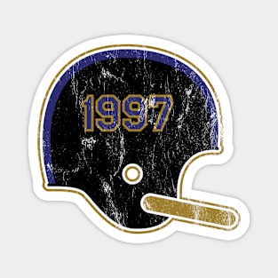 Baltimore Ravens Year Founded Vintage Helmet Magnet